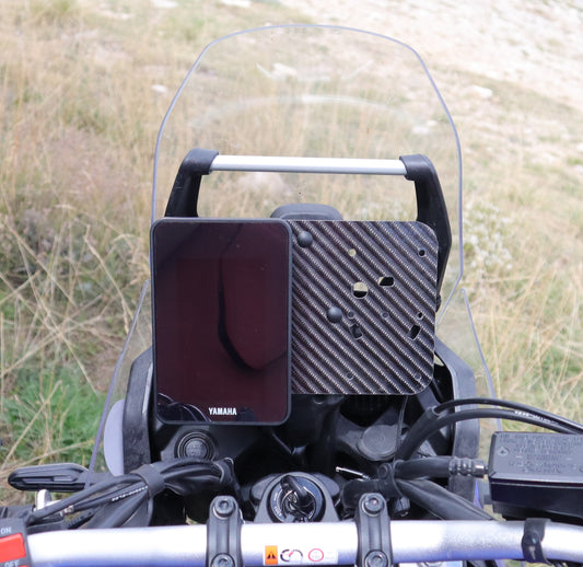 Platine de déport écran pour Yamaha Ténéré 700 - Support de téléphone pour Yamaha Ténéré 700
